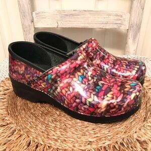Dansko Funky Knit Professional Clogs